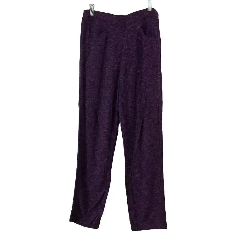 Weekends By Chico’s Purple Heather Lounge Pants With Pockets Size‎ 0 (S/4)